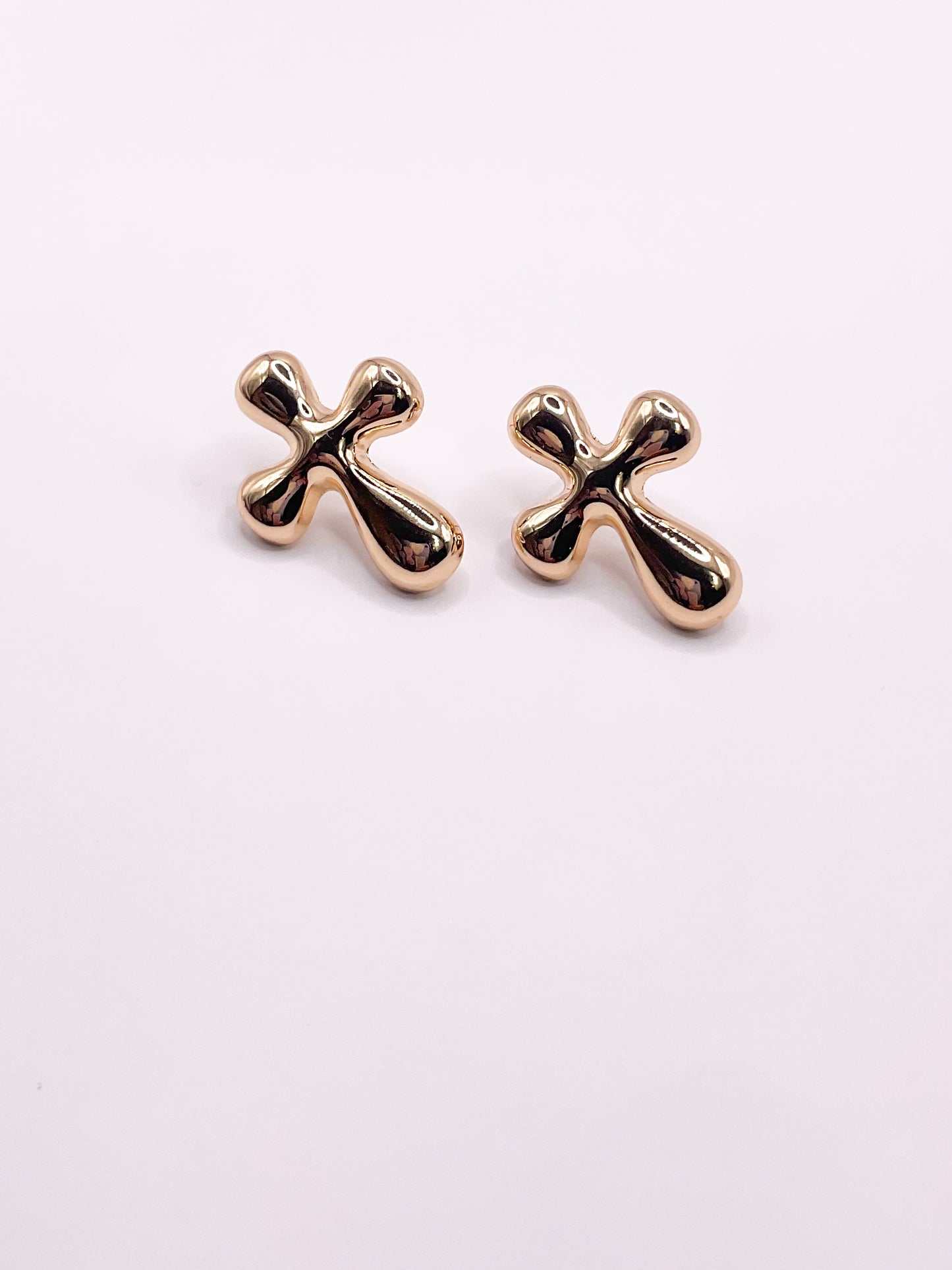 Cross earrings