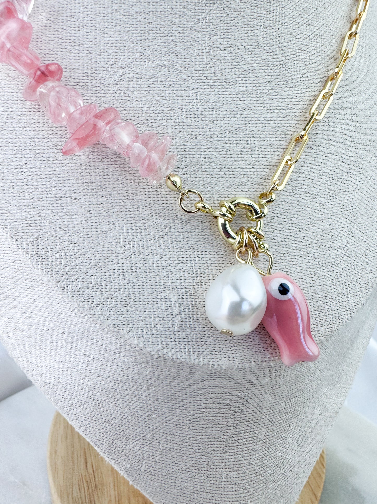 Pink Ocean Necklace