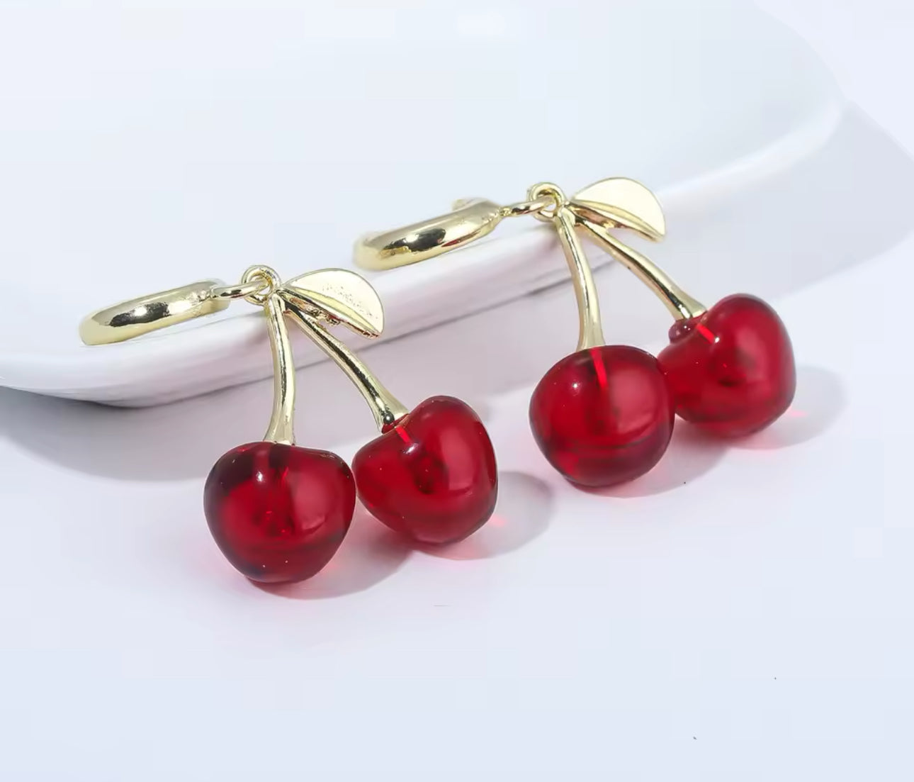 Red Cherry Earrings