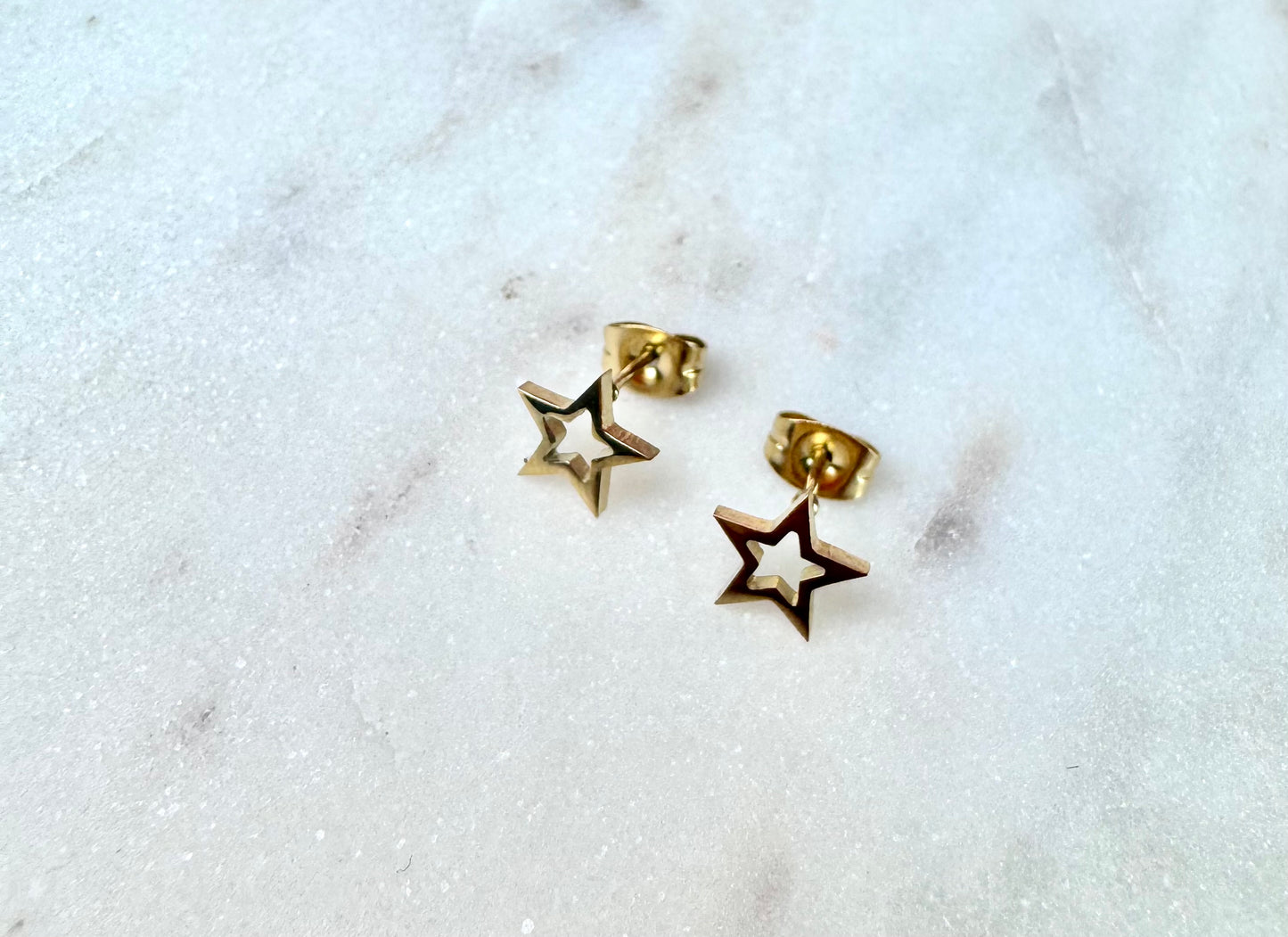 Small stud earrings