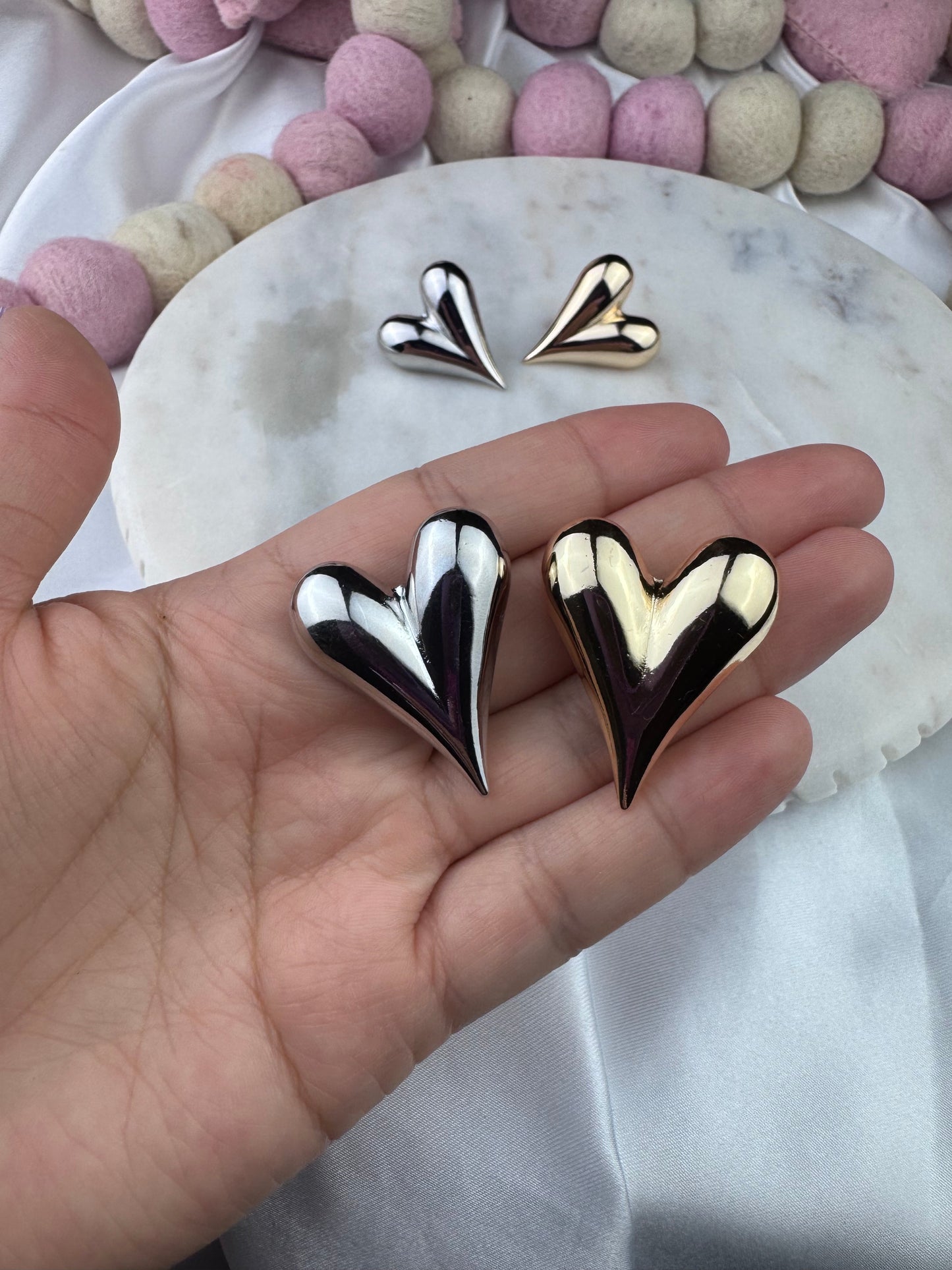 Big Heart Earrings