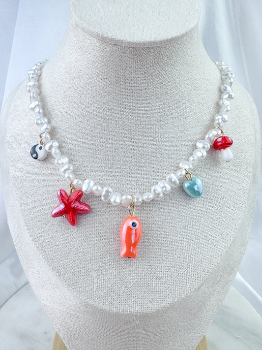 Ocean Pearl Necklace