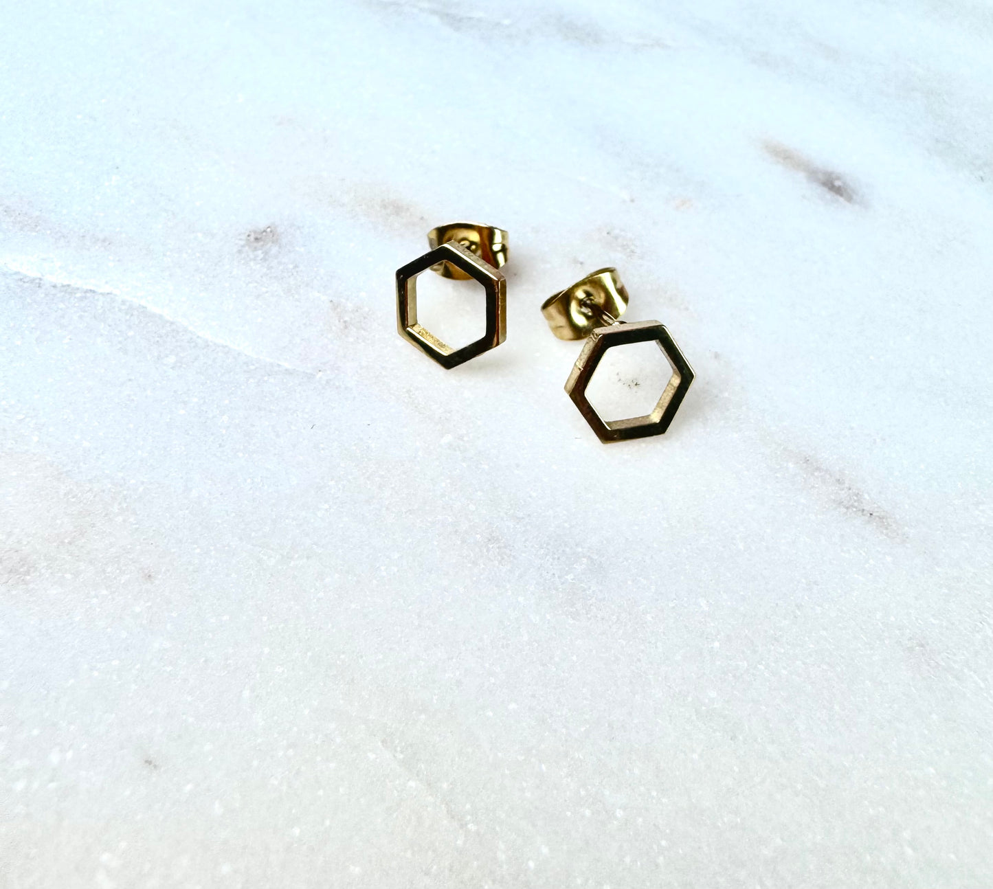 Small stud earrings