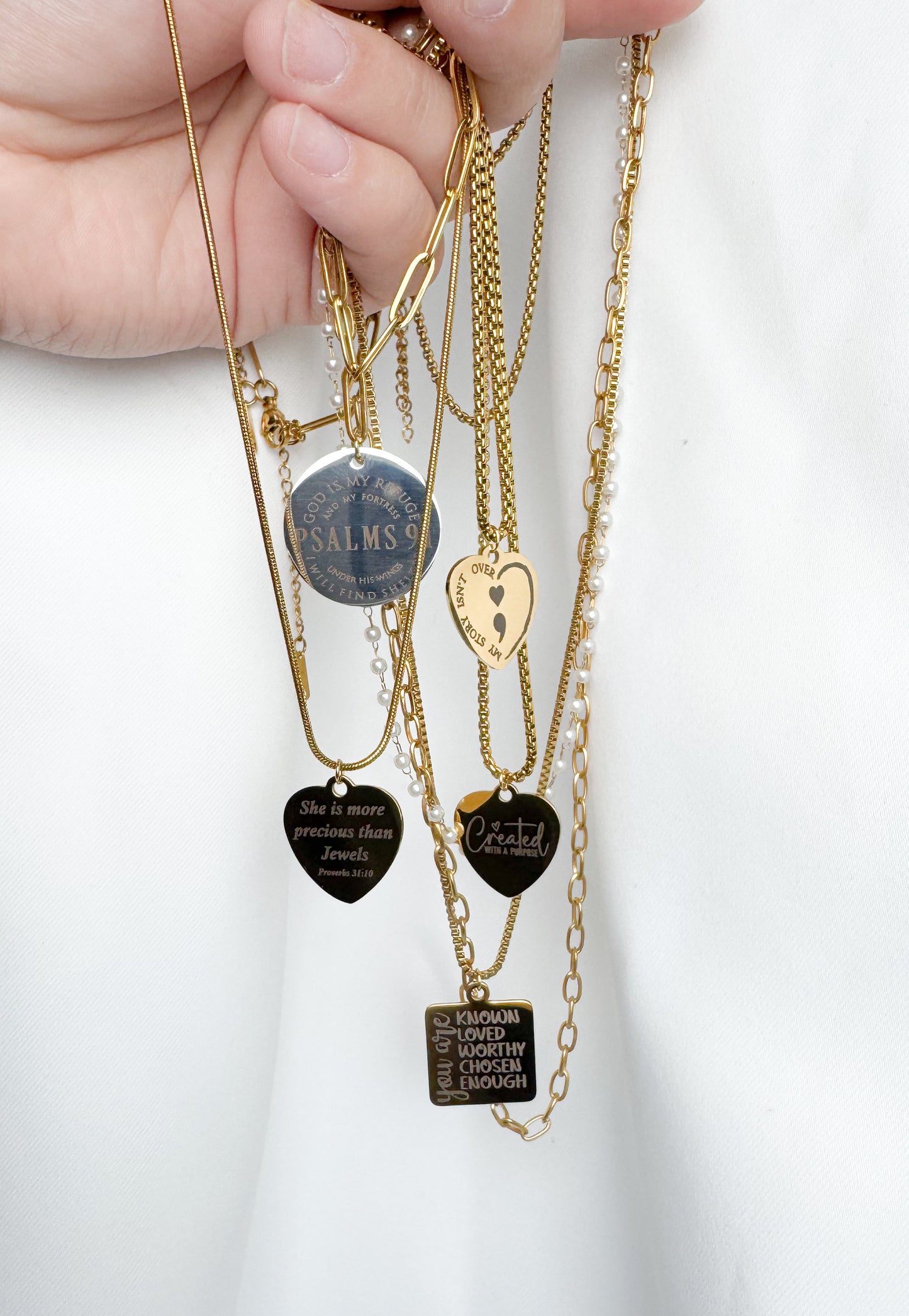 Endless love necklaces