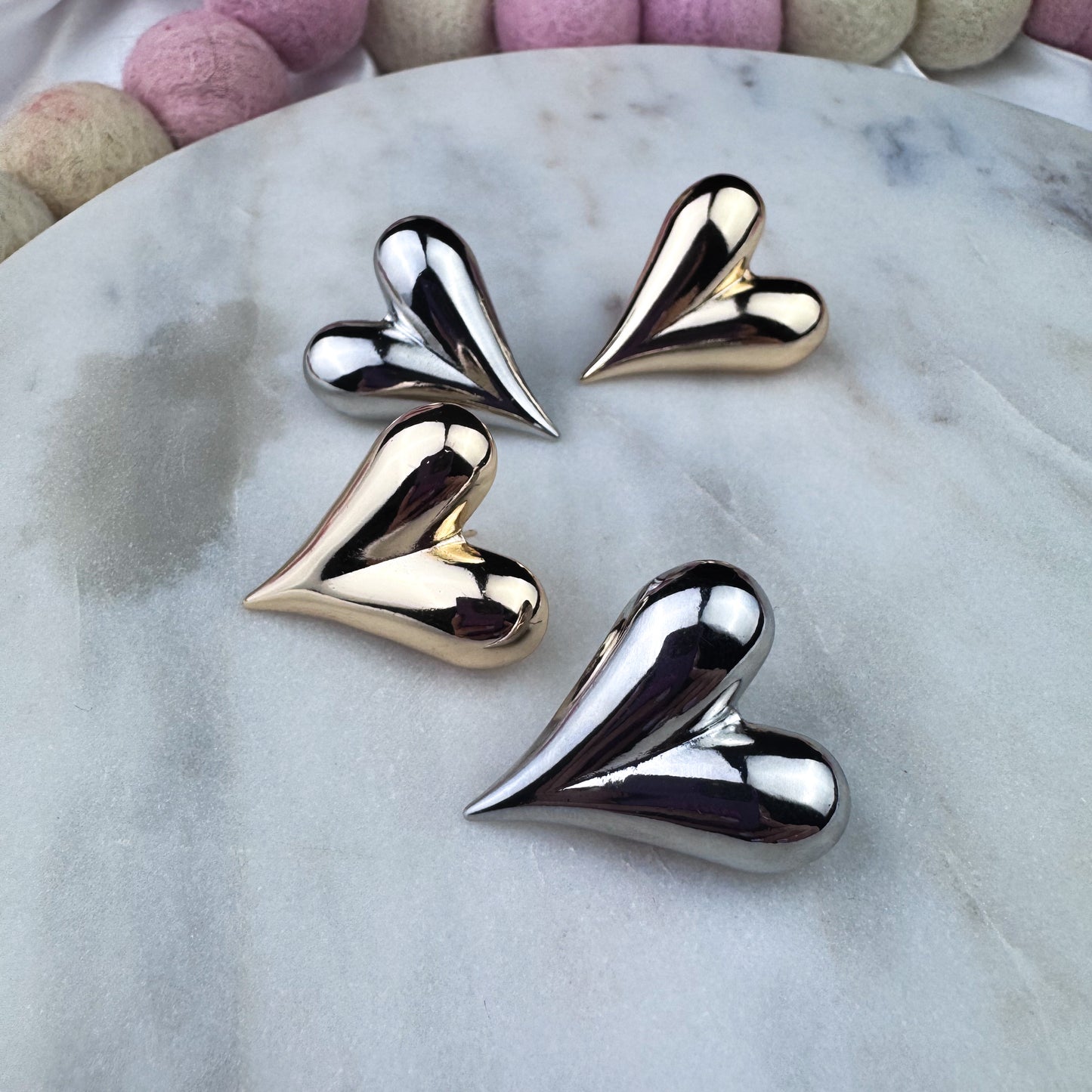 Big Heart Earrings