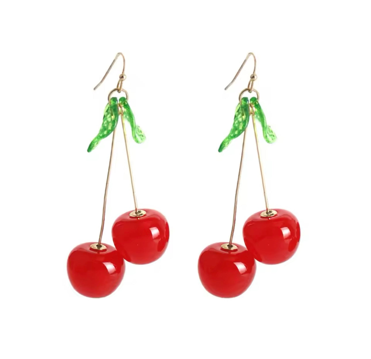 My cherries earrings