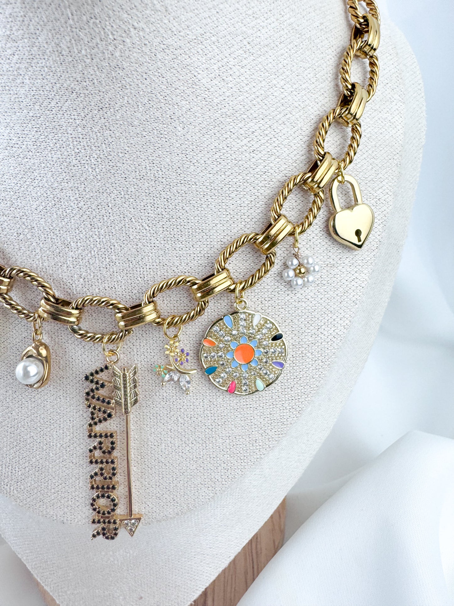 Warrior CHARM necklace